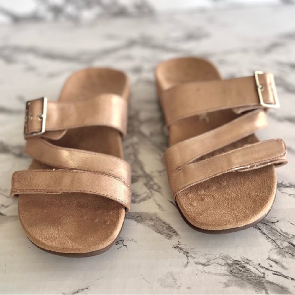 Vionic Rose Gold Sandals